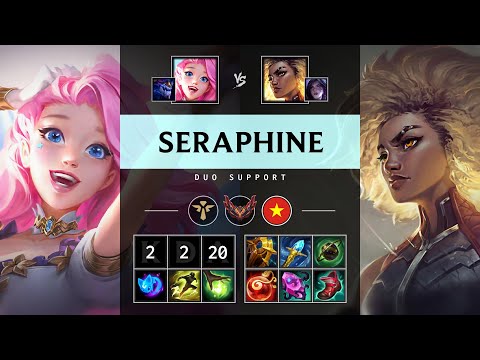 Seraphine Support vs Rell - VN Grandmaster Patch 25.S1.3