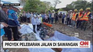 Download lagu Proyek Rp70 Miliar! Jalan di Sawangan Depok Mulai Dilebarkan mp3