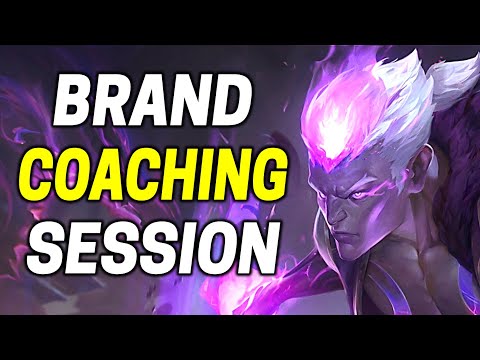Challenger Player Coaches a Silver Brand Support - League of Legends