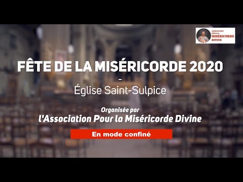 Revivez en quelques minutes seulement la Fête de la Miséricorde Divine 2020 à l'église St Sulpice