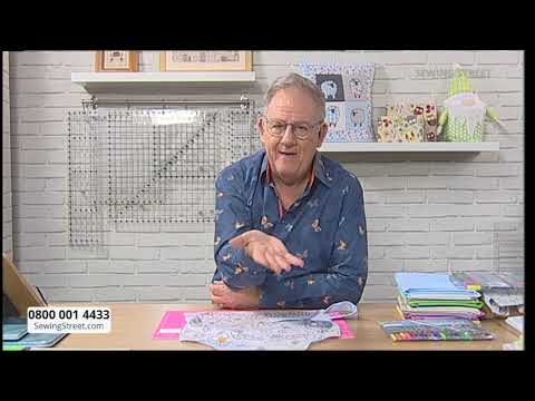 Sewing Street 17/03/2023  Cross Stitch Guild - March Pocket With Jane Greenoff