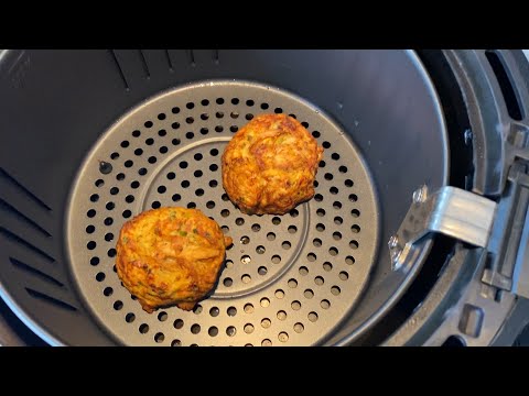 Air Fryer Frozen Crab Cakes