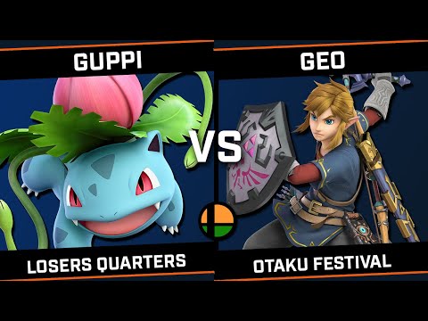 Guppi (Pokemon Trainer) vs GEO (Link) - Otaku Festival Smash Ultimate