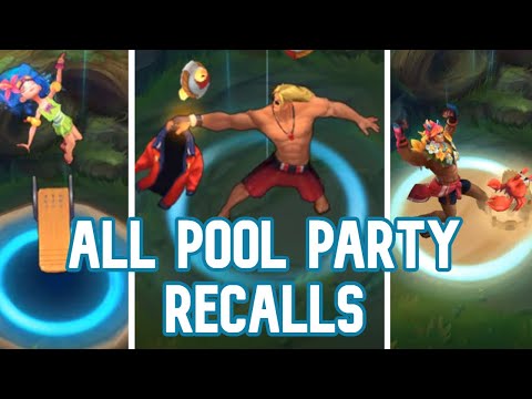 All Recalls: Pool Party Skins