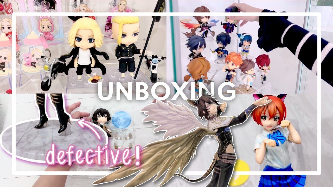Unboxing anime figures and nendoroids | merch haul