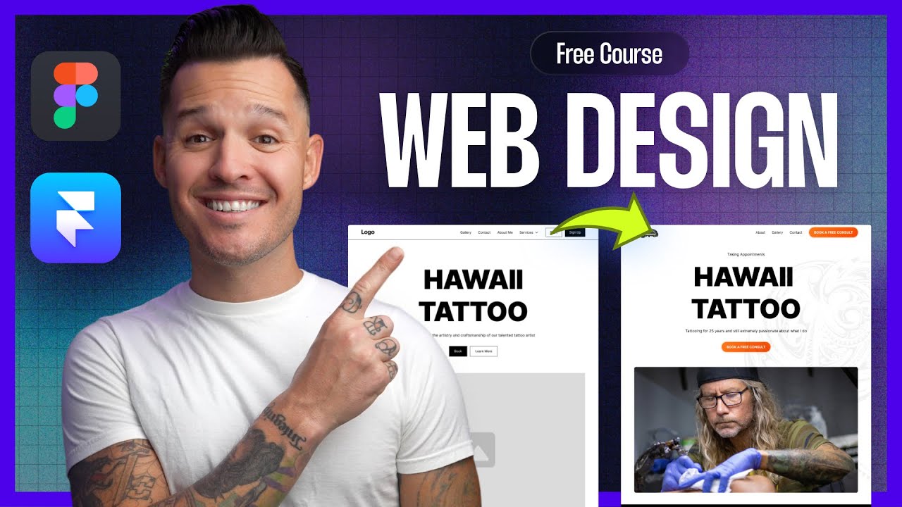 Complete Web Design Course for Beginners | Free Full Course