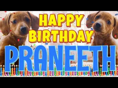 Happy Birthday Praneeth! ( Funny Talking Dogs ) What Is Free On My Birthday