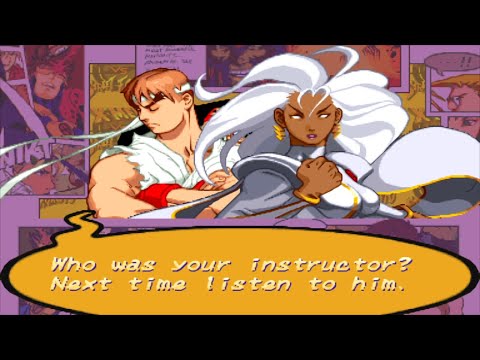 X-Men VS Street Fighter - Ryu/Storm - Expert Difficulty Playthrough