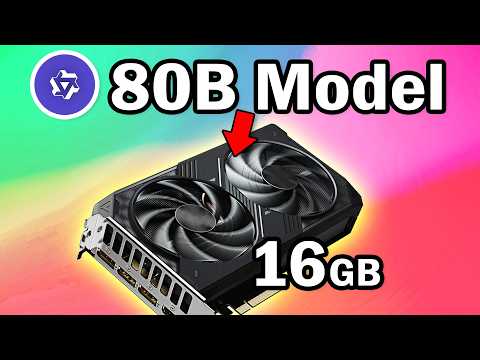 16GB GPU에서 80B model을 실행해봤습니다 - 놀랍도록 좋네요!
