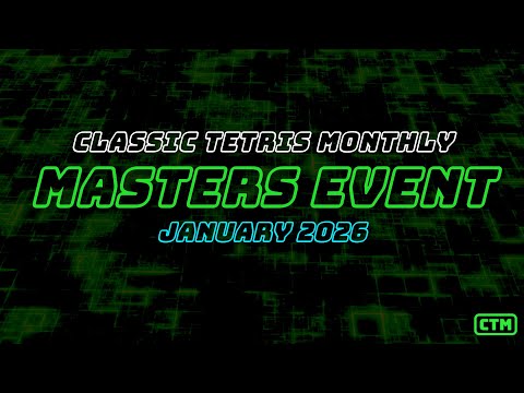 MASTERS JANUARY 2026 | PKRIC CHROMA | GREEN R1 | CLASSIC TETRIS MONTHLY