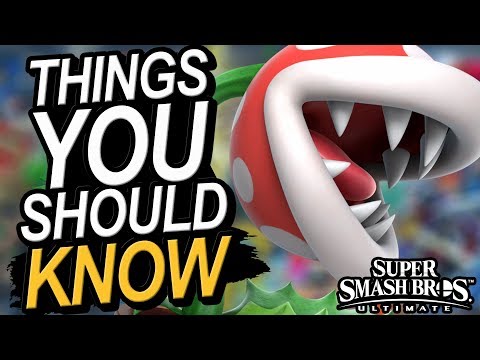 Things You Should Know About Piranha Plant in Smash Ultimate Video