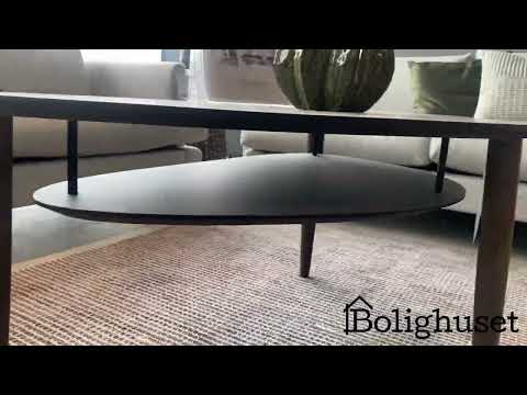 Katrine sofabord m  hylde nano