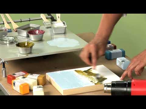 What Is The Binding Agent In Encaustic Painting