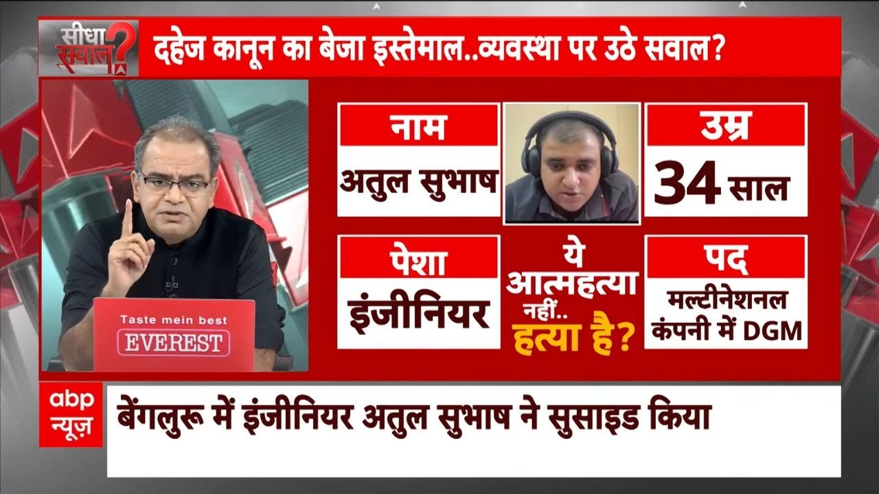 Sandeep Chaudhary : 90 मिनट का वीडियो,  24 पन्नों का नोट.. कौन है Atul Subhash की मौत का जिम्मेदार?