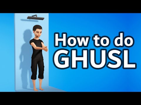 How to do Ghusl (Ritual Bathing) - Step by Step