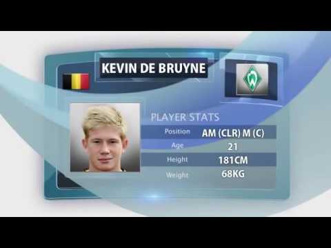 KEVIN DE BRUYNE Goals, Skills, Assists Werder Bremen 2012 2013 HD)