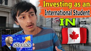 How to Invest in Stocks as an International Student in Canada | IamTapan