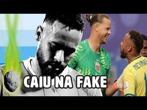 NEYMAR É ENGANADO POR PERFIL FAKE DE GOLEIRO DA NORUEGA | PLANTÃO