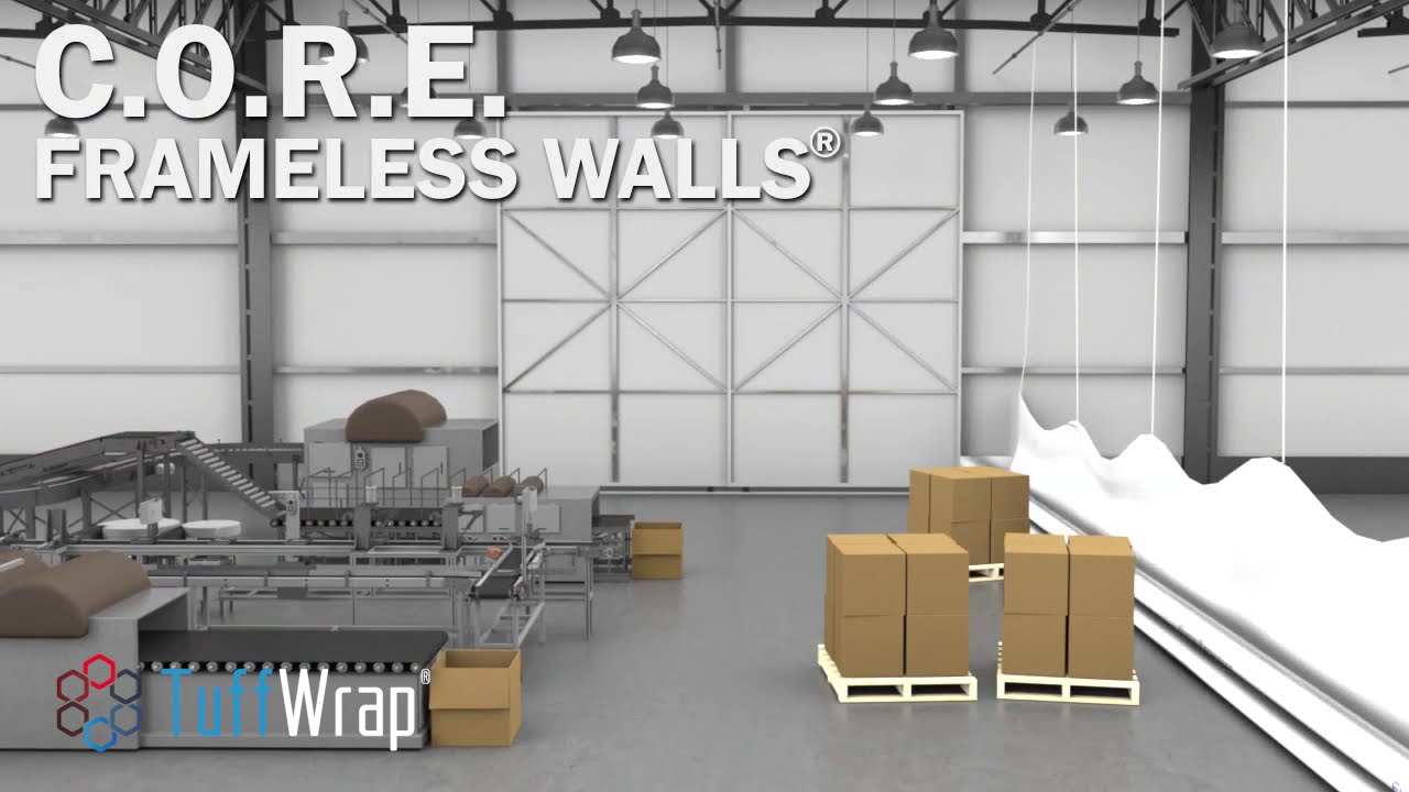 TuffWrap®  C.O.R.E. Frameless Walls®