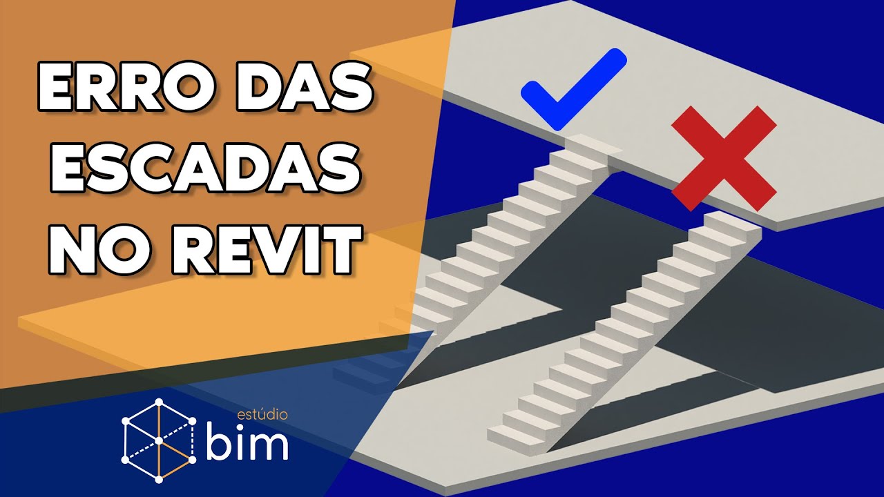 Resolvendo o problema das Escadas no Revit (o mais chato)! Tutorial #07