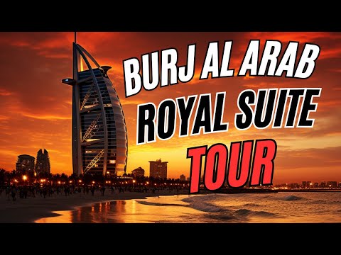 Burj Al Arab Royal Suite Tour 7 Star Hotel Dubai 2023