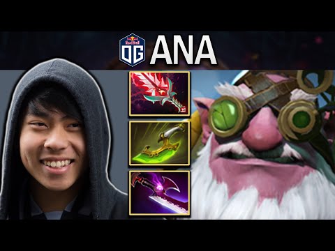 OG.ANA SMURF SNIPER WITH 31 KILLS & SWIFT BLINK - DOTA 2 PRO GAMEPLAY