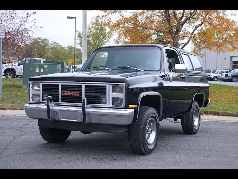 1988 GMC Jimmy (CC-1652939) for sale in Kentwood, Michigan