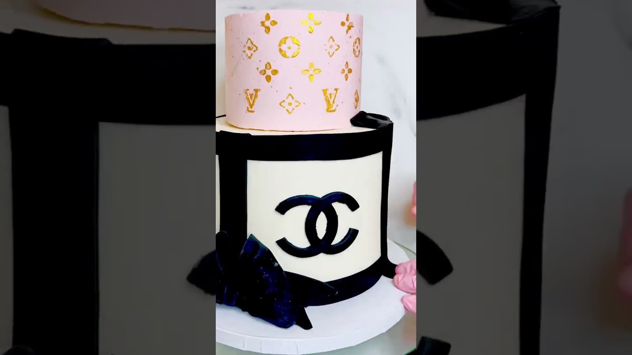 DIY Designer-Inspired Cake