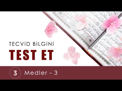 Tecvid Bilgini Test Et 3 | Medler 3 | Tecvid Dersleri - Mehmet Emin Yiğit ✨