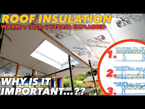Insulation - Warm roof  v cold roof v hybrid - and why should you care