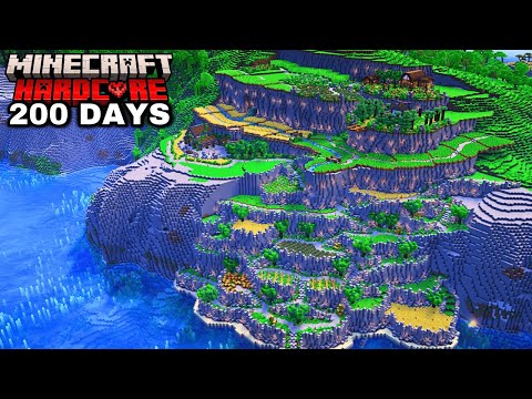 I Survived 200 days in REAL Hardcore Minecraft [FULL MOVIE]