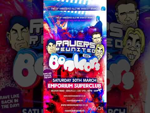 COR3Y & SPEZ Live at Ravers Reunited Bonkers 2019 #theboysareback #rave #hardcore