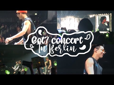 Got7 concert in Berlin [Jackson noticed me?] Keep spinning