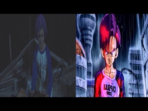 Future Trunks turns Super Saiyan vs light of hope