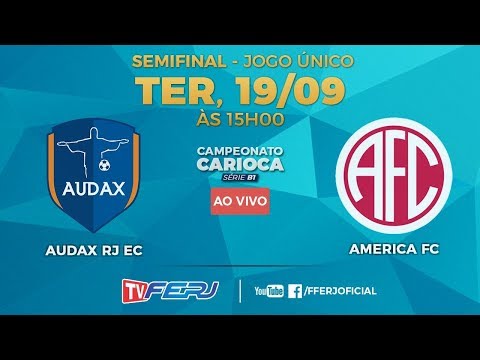 TV FERJ - AUDAX X AMERICA - SEMIFINAL CARIOCA B1