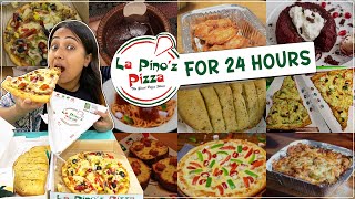 I only ate LA PINOZ for 24 HOURS Challenge | Food Challenge