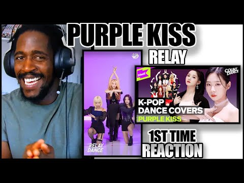 PRO DANCER REACTS TO PURPLE KISS | [릴레이댄스] - Ponzona +ATEEZ BLACKPINK K/DA TBZ NCT | Dance Medley