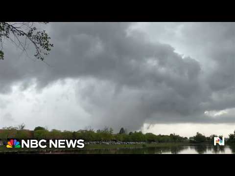 Reported tornadoes hit New York City area