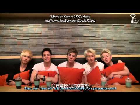[ENGSUB] 140729 JJCC - 더블제이씨 YinYueTai Greeting