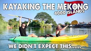 4000 ISLANDS, LAOS | Adrenaline filled Kayak Tour on the Mekong! It didn’t quite go to plan! 🌊