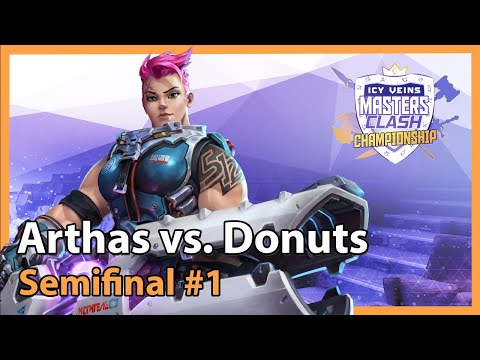 Masters Clash Semifinal: Donuts vs. Arthas - Heroes of the Storm