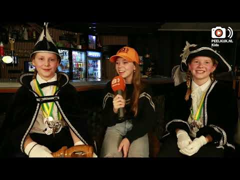 C.V. De Pompers interview met de nieuwe Jeugd Hoogheden Someren 2025