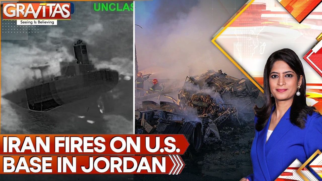 US-Iran War: Iran Attacks 10 Ships, Hits Jordan Base After US Sinks 5 Iranian Oil Tankers | GRAVITAS