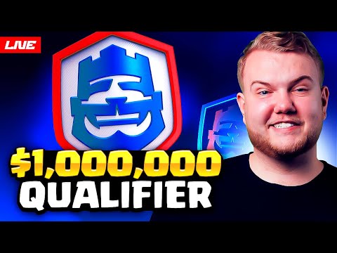 LAST CRL $1,000,000 QUALIFIER! - Surgical Goblin Clash Royale