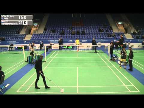 Badminton - Low Pit Seng vs Nick Fransman (MS, Qualifier) - Swedish Masters 2016