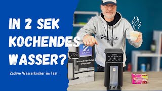 In 2 Sekunden kochendes Wasser?! ✅ Zachvo Wasserspender im Test