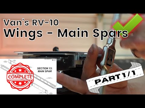 Van's RV-10 Wings - Main Spars