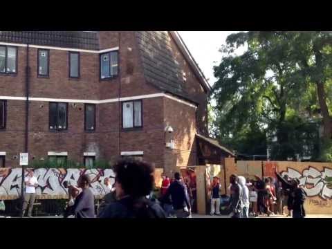 Notting Hill Carnival 2013 flying bottles