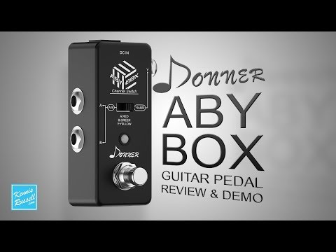 Donner ABY pedal 2021 - Black image 3