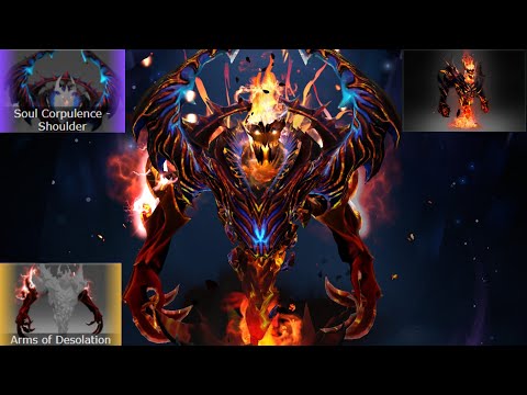 Shadow Fiend Mix Set Demon Eater / Soul Corpulence - Shoulder / Arms of Desolation